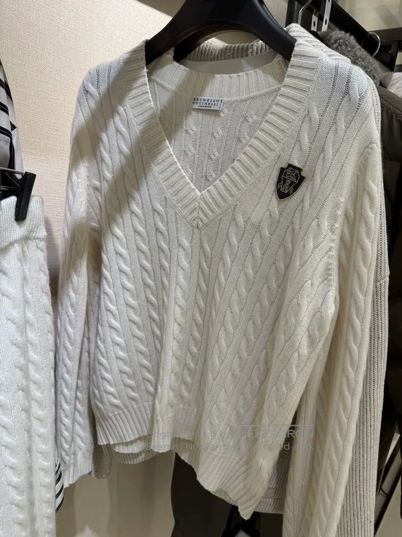 Brunello Cucinelli Brunello Cucinelli Cashmere sweater Size M / US 6-8 / IT 42-44 - 1 Thumbnail