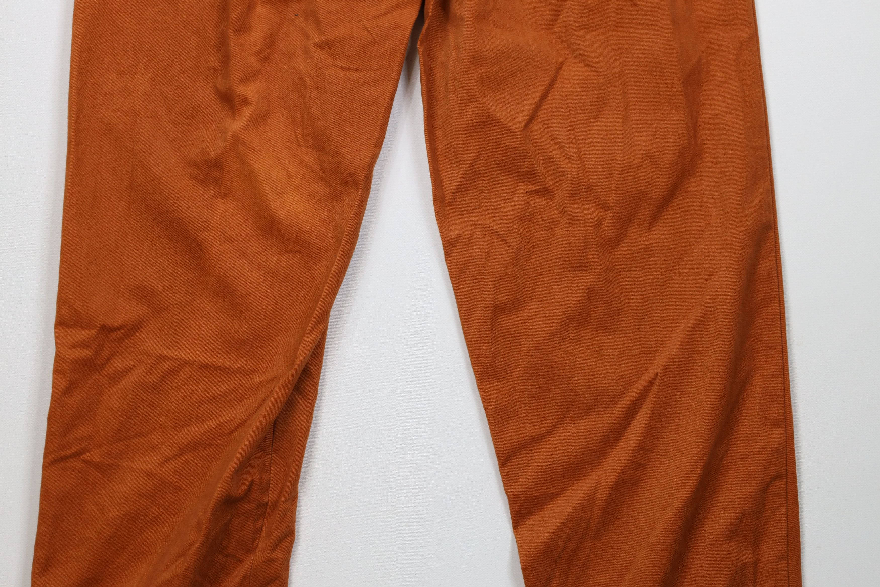 Vintage Deadstock Vintage 90s Streetwear Cuff Tapered Pants Orange Size US 32 / EU 48 - 13 Thumbnail