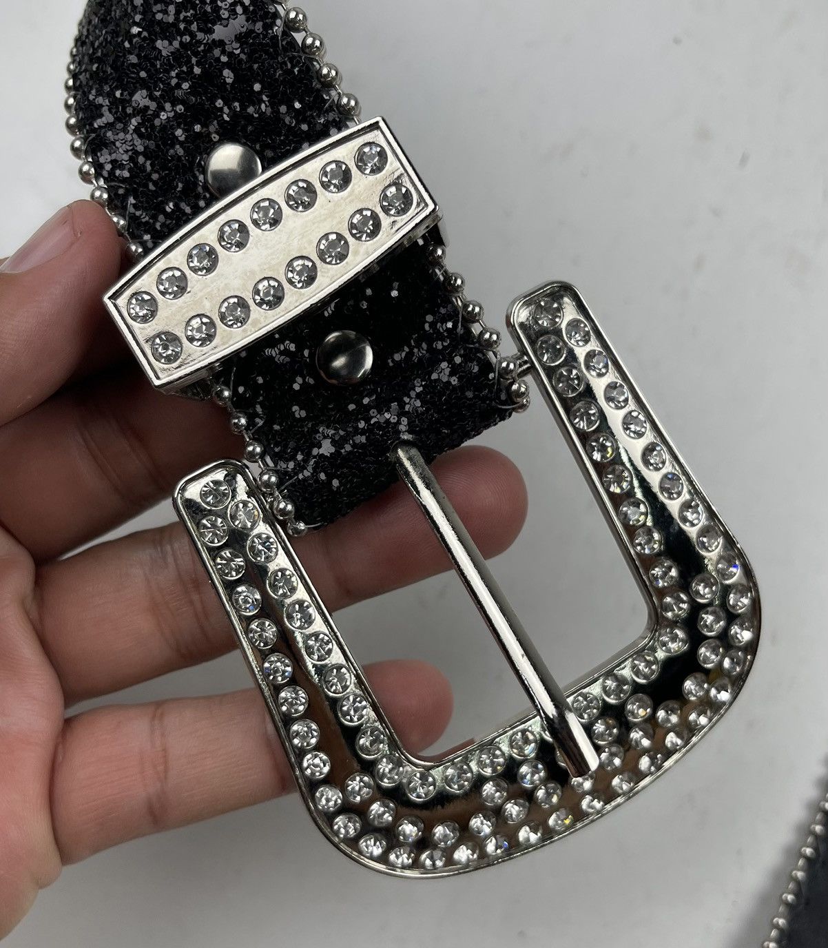 Japanese Brand × Seditionaries sparkling studded belt tc31 Size 34 - 8 Thumbnail