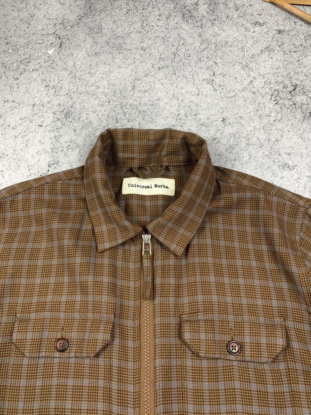 Universal Works Universal Works Lightweight Wool Zip Jacket Mens Size S Size US S / EU 44-46 / 1 - 4 Thumbnail