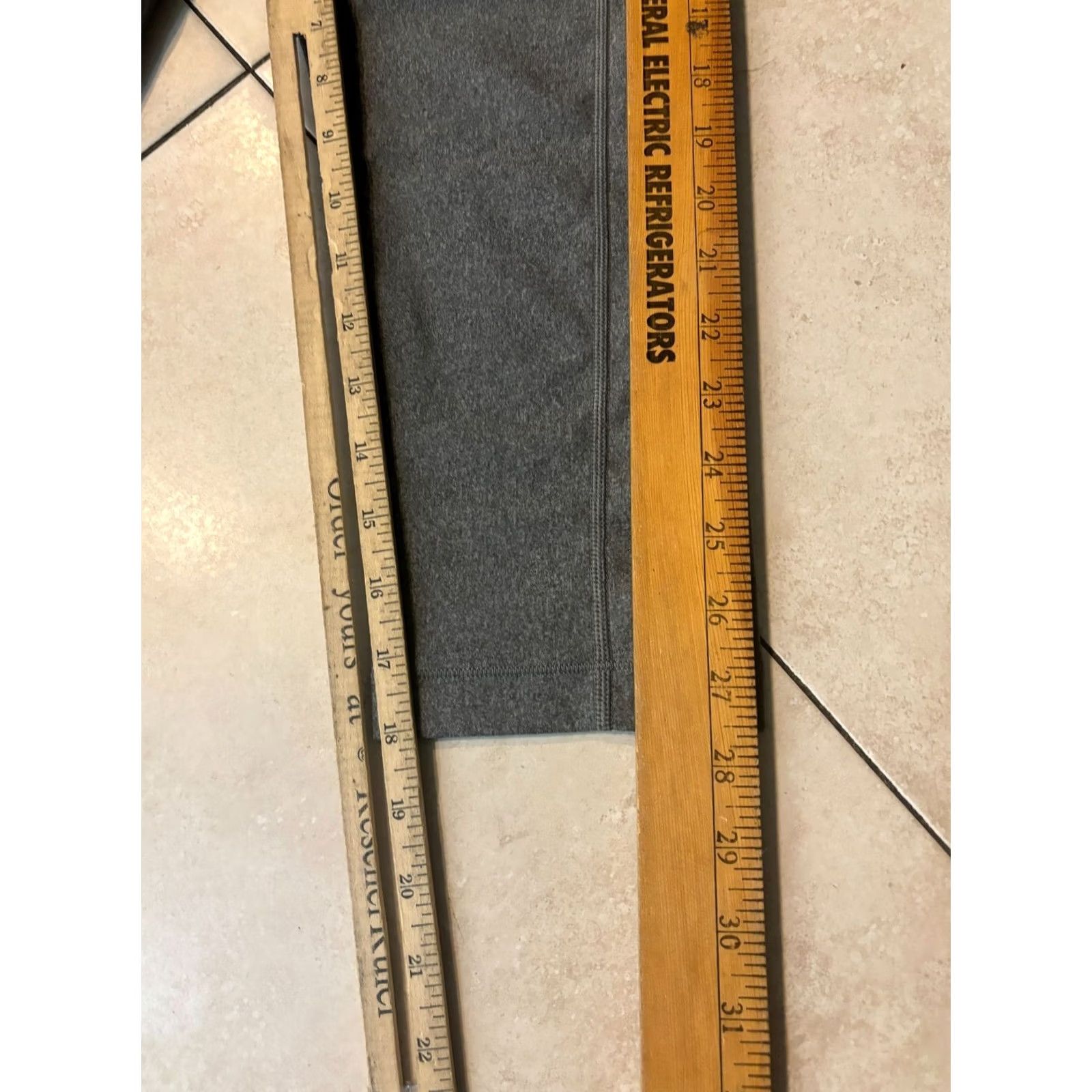 Under Armour Under Armour Leggings Cropped Gray M Womens Regular XS Size 32" / US 10 / IT 46 - 7 Thumbnail