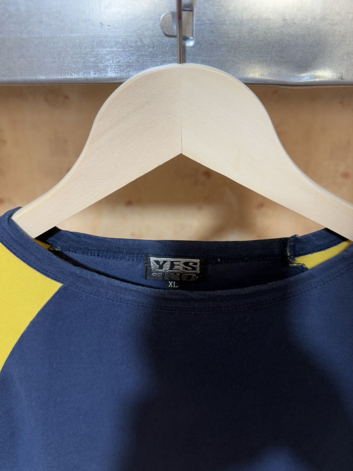 Vintage Vintage 90’s Yes Or No Longsleeve Retro T-Shirt Y2K Hype Size US XL / EU 56 / 4 - 6 Thumbnail