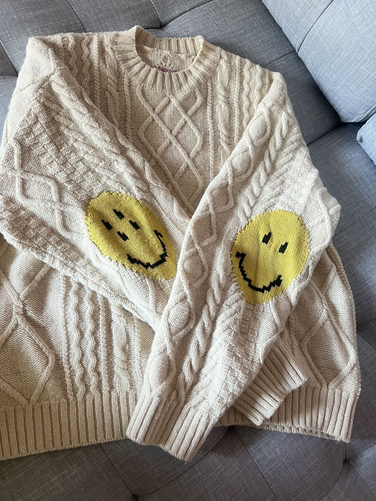 Kapital Kapital Smiley Sweater Size US S / EU 44-46 / 1 - 5 Thumbnail