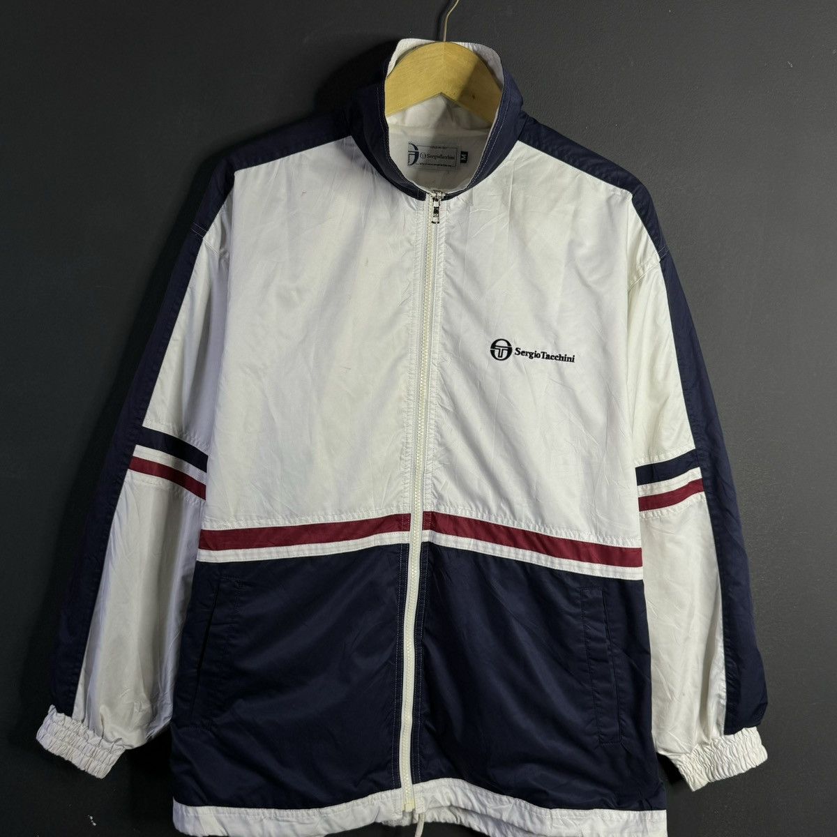 Sergio Tacchini Vintage SERGIO TACHINI Sportswear Tennis Style Jacket Size US L / EU 52-54 / 3 - 2 Thumbnail