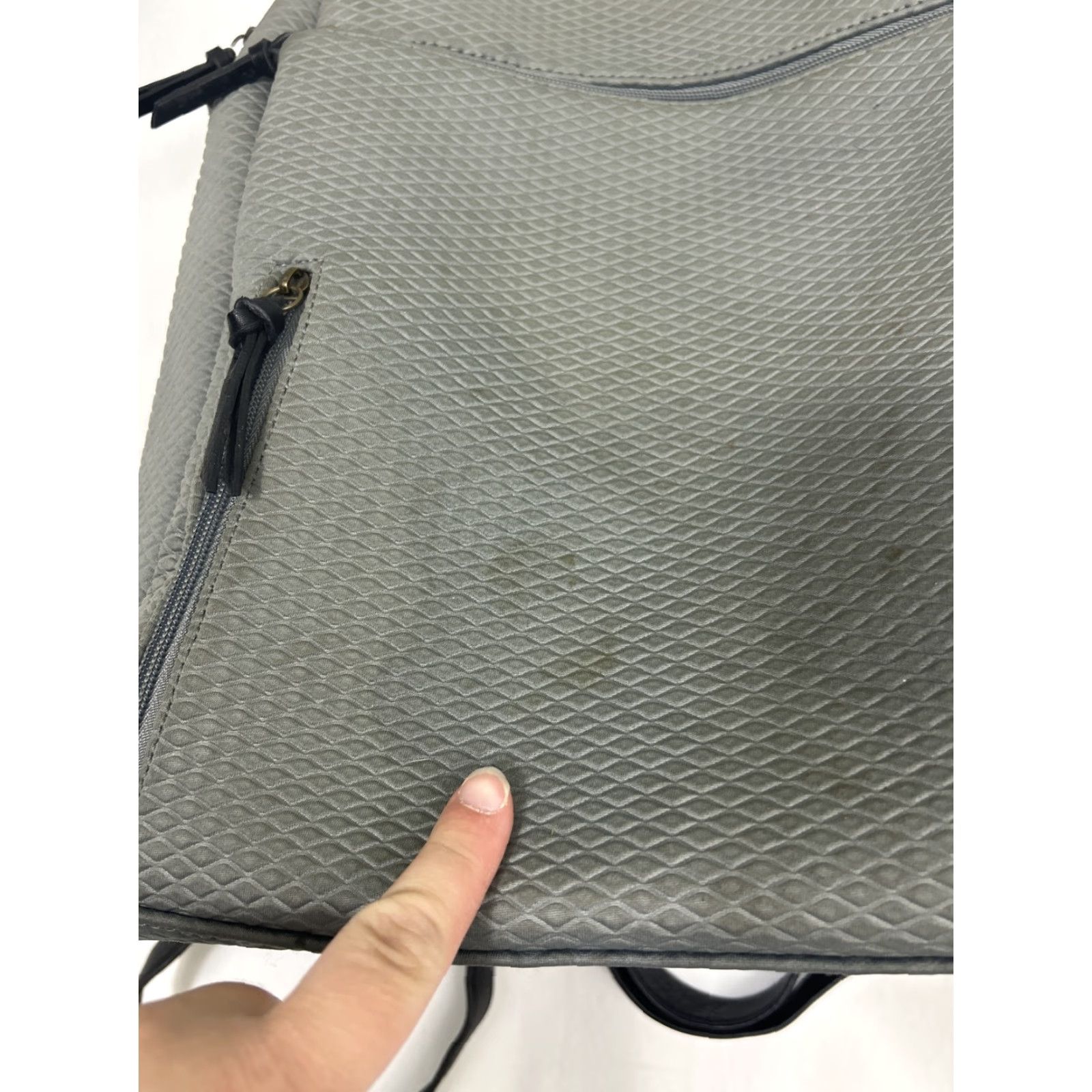 The Sak The Sak Elliott Lucca Olvera Backpack Gray Textured Medium Women Size ONE SIZE - 5 Thumbnail