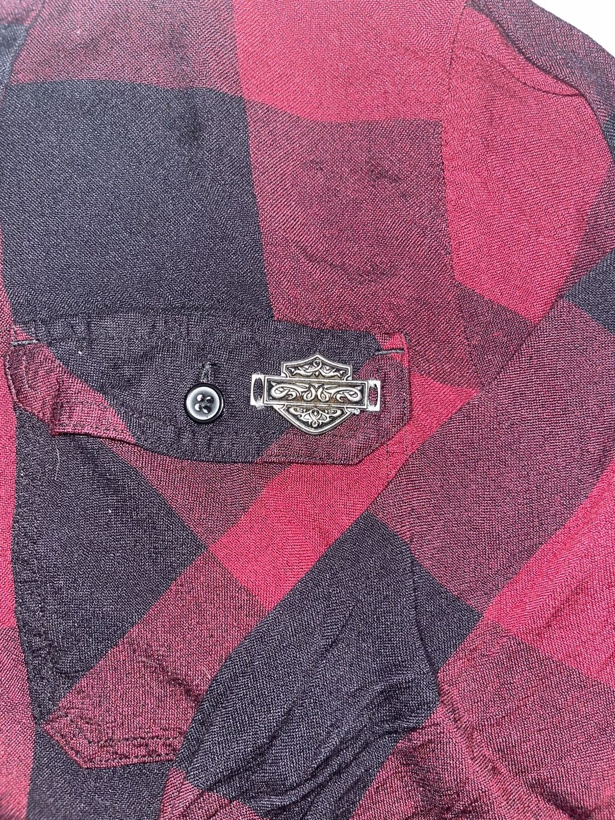 Harley Davidson Harley Davidson Buffalo Check Flannel Shirt Size US L / EU 52-54 / 3 - 4 Thumbnail