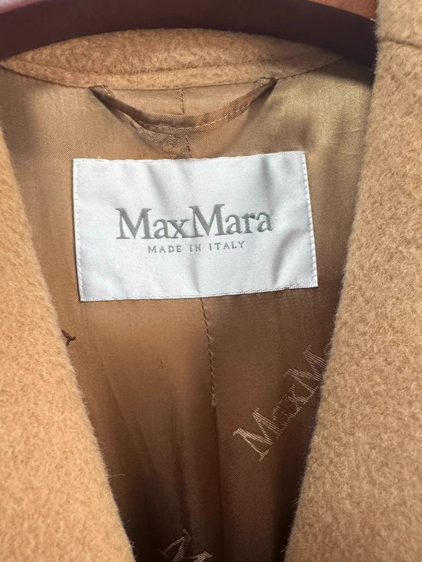 Max Mara MaxMara Camel Hair Long Coat K13 Size S / US 4 / IT 40 - 3 Thumbnail