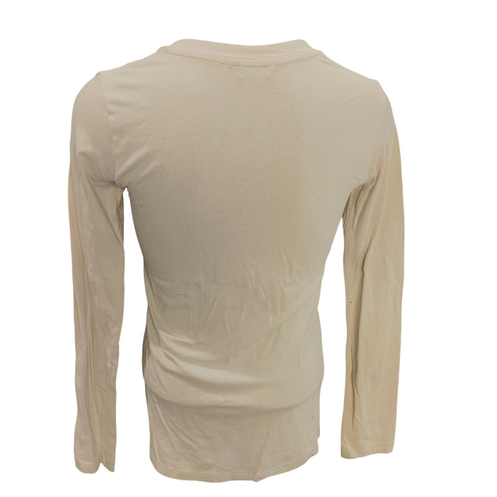 Other Tresics Femme Women's S Beige Long Sleeve V-neck Top Size S / US 4 / IT 40 - 2 Thumbnail