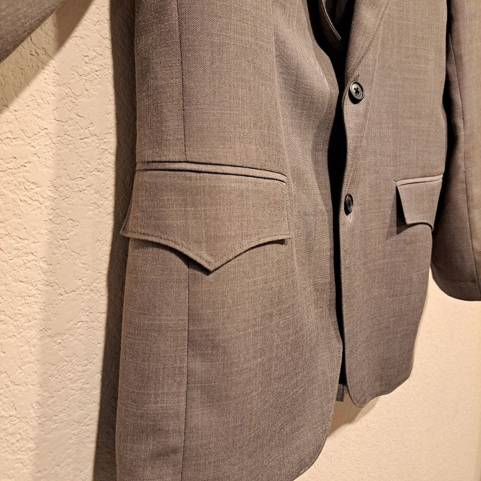 Other Circle S Dallas Made in USA men's sport coat Lubbock gray M Size 38R - 9 Thumbnail