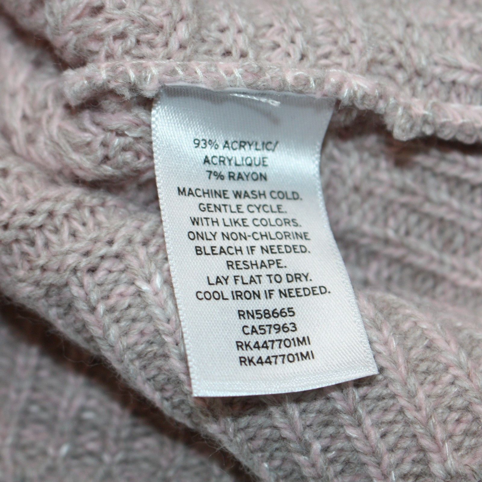 Other Abound Scoop Neck Sweater Waffle Knit Top in Pink Adobe NWT Size S / US 4 / IT 40 - 5 Thumbnail