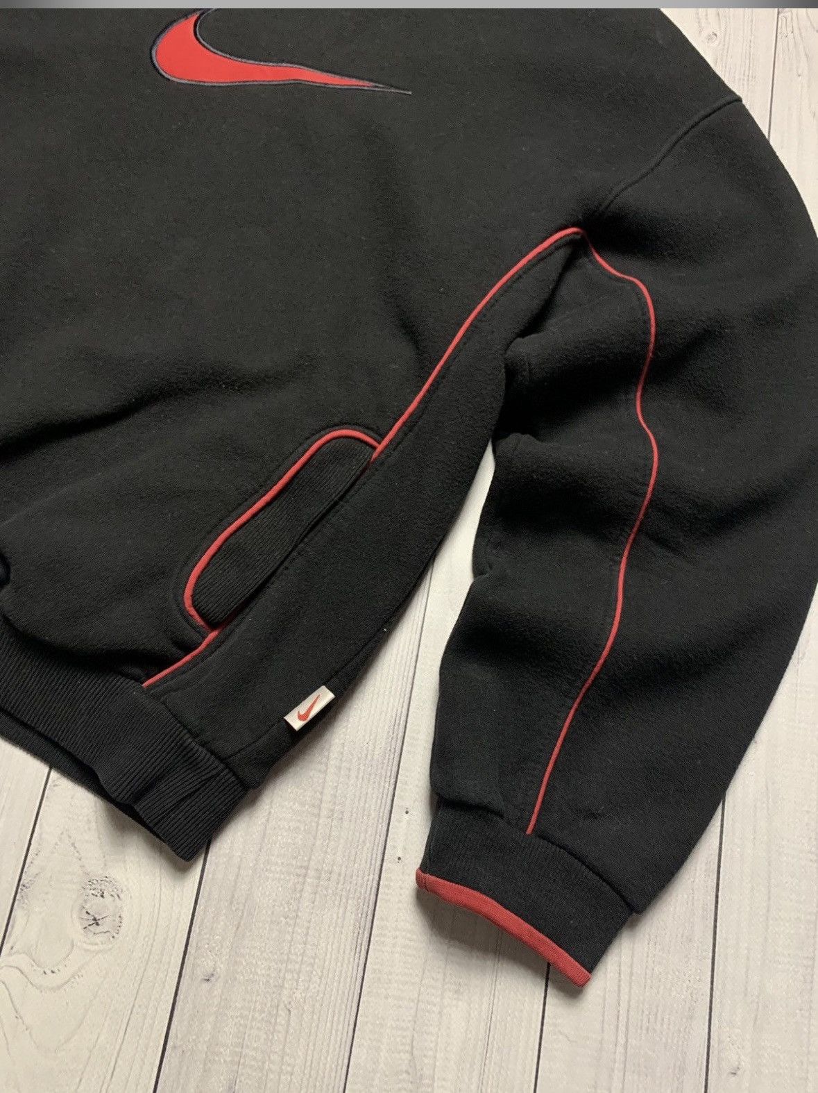 Vintage Vintage Nike hoodie red logo swoosh size S Size US S / EU 44-46 / 1 - 4 Thumbnail