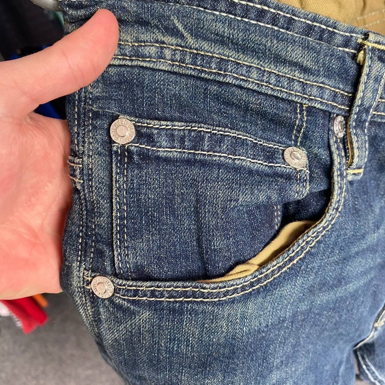 Levi's Vintage Clothing × Vintage Vintage Levi’s 504 Rare Selvig Denim luxury jeans Size US 32 / EU 48 - 8 Thumbnail
