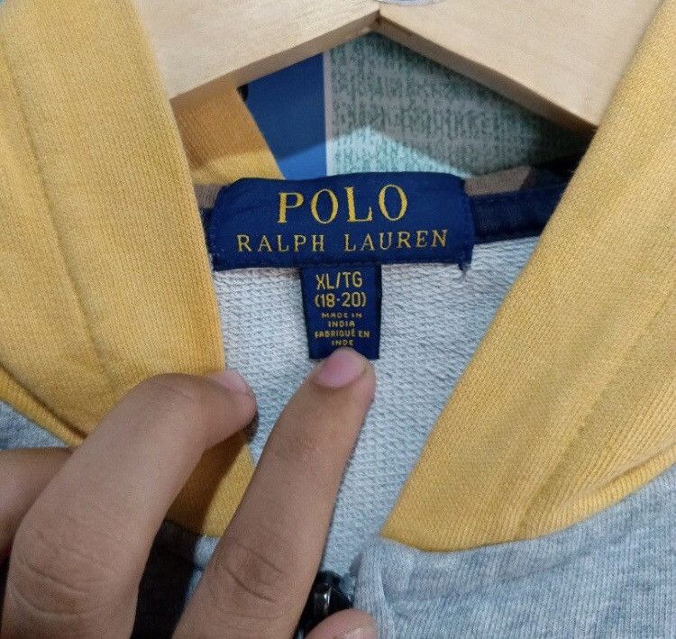 Polo Ralph Lauren × Vintage Polo Ralph Lauren Class of 67 Zipper Hoodie Size XL Boy Size US XL / EU 56 / 4 - 3 Thumbnail