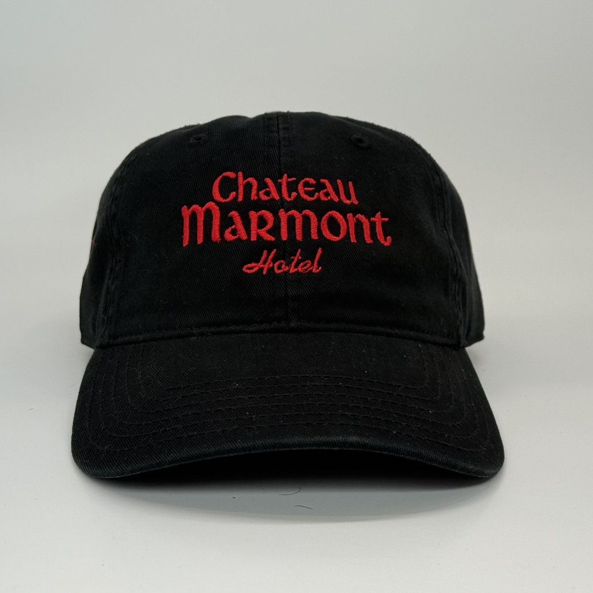 Other Chateau Marmont Dad Hat – Black/Red Embroidered Hotel Cap Size ONE SIZE - 3 Thumbnail