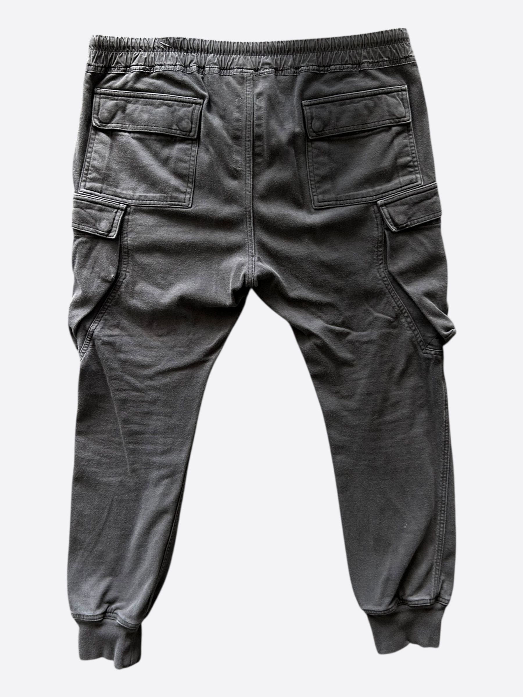 Rick Owens Rick Owens Black Cargo Jogger Pants Size US 38 / EU 54 - 2 Thumbnail