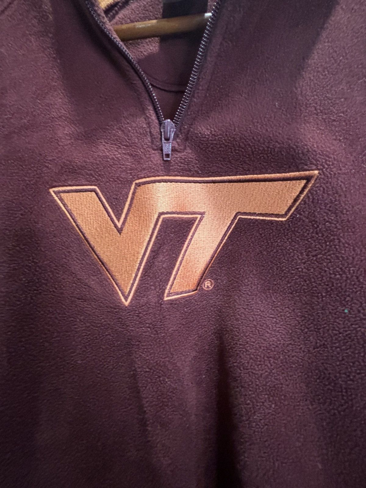 Majestic Vintage Virginia Tech Fleece Quarter Zip Size US M / EU 48-50 / 2 - 2 Thumbnail