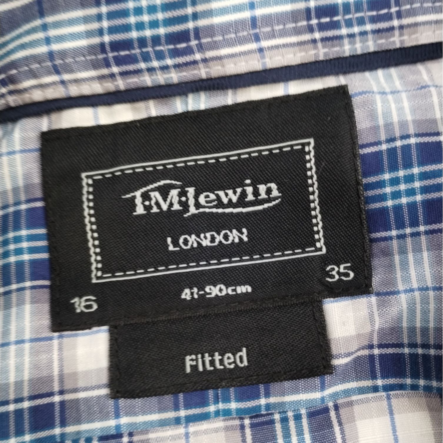 T.M. Lewin T.M Lewin Men's Multicolor Shirt/Button Up Size16/35 SKU3381 Size US L / EU 52-54 / 3 - 4 Thumbnail