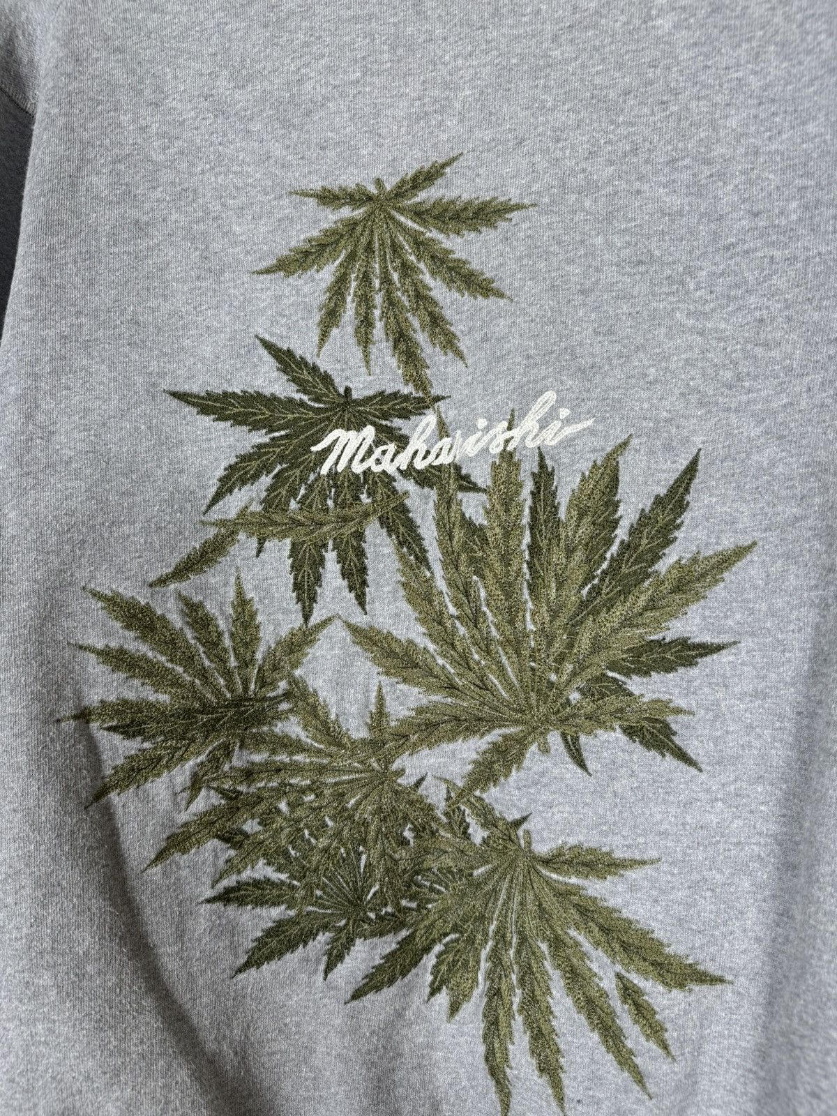 Maharishi Maharishi Cannabis logo sweatshirt Size US M / EU 48-50 / 2 - 2 Thumbnail