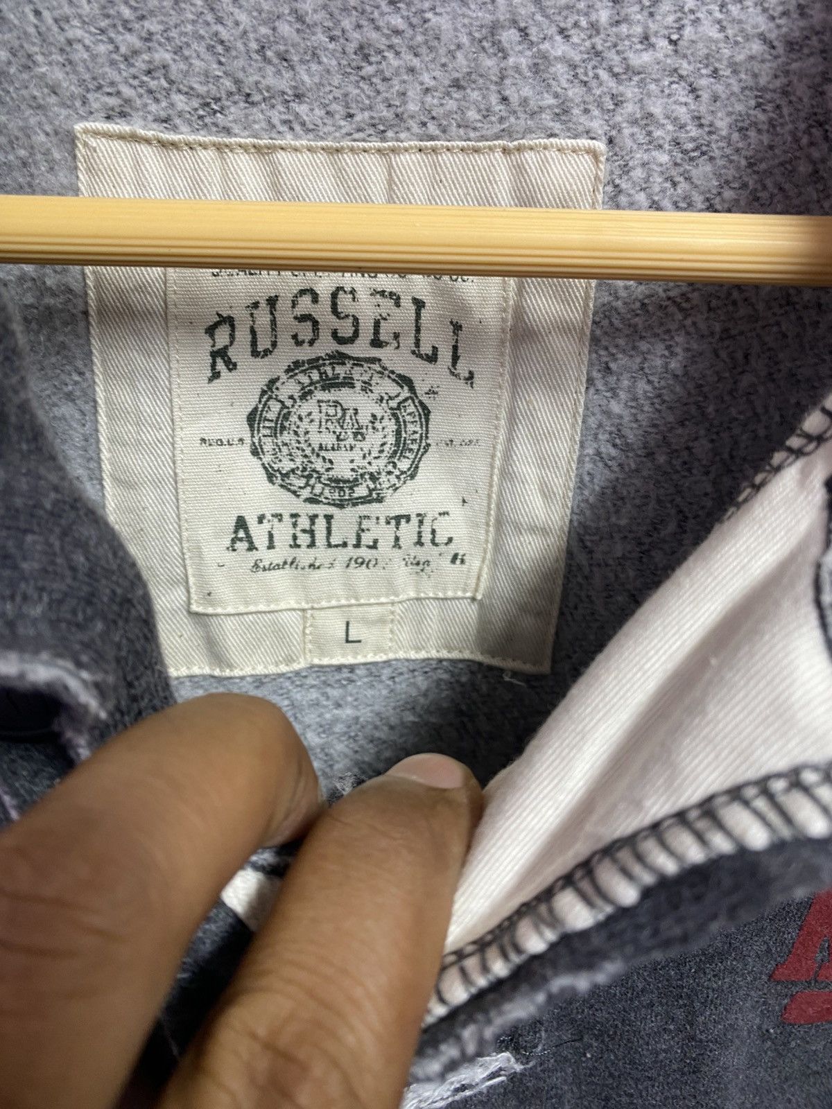 Russell Athletic vintage Russell Athletic long-sleeve rugby polo shirt Size US XL / EU 56 / 4 - 4 Thumbnail