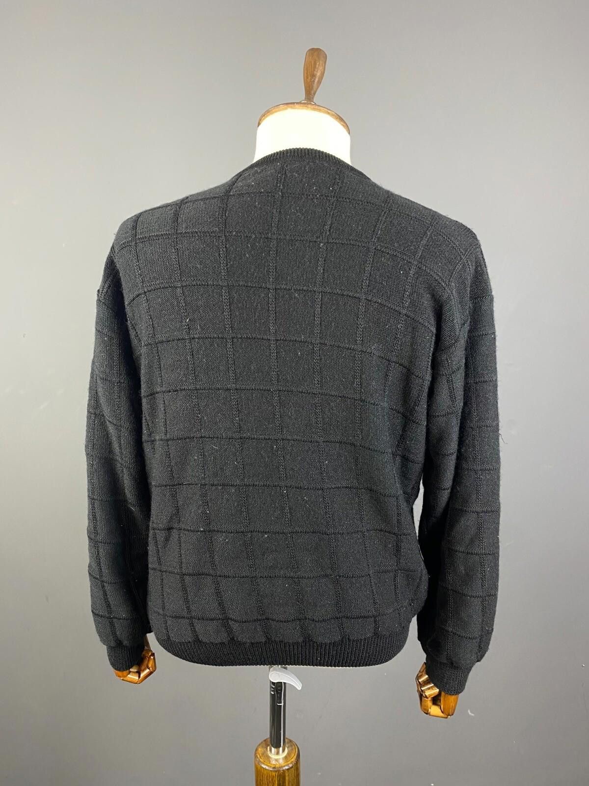 Lacoste Lacoste Black Wool Knit Sweater Size FR 7 / US 2XL Size US XL / EU 56 / 4 - 7 Thumbnail