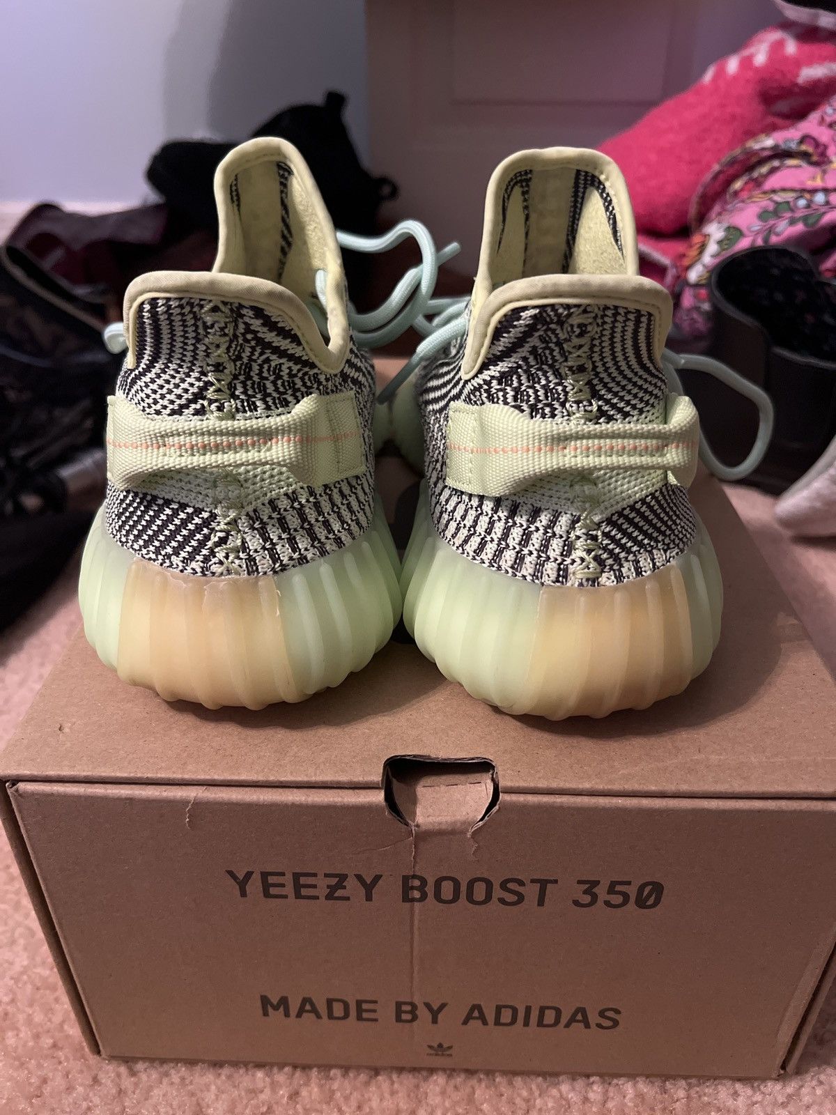 Adidas × Yeezy Yeezy Boost 350 V2 ‘yeezreel non-reflective’ Size US 8 / EU 41 - 4 Thumbnail