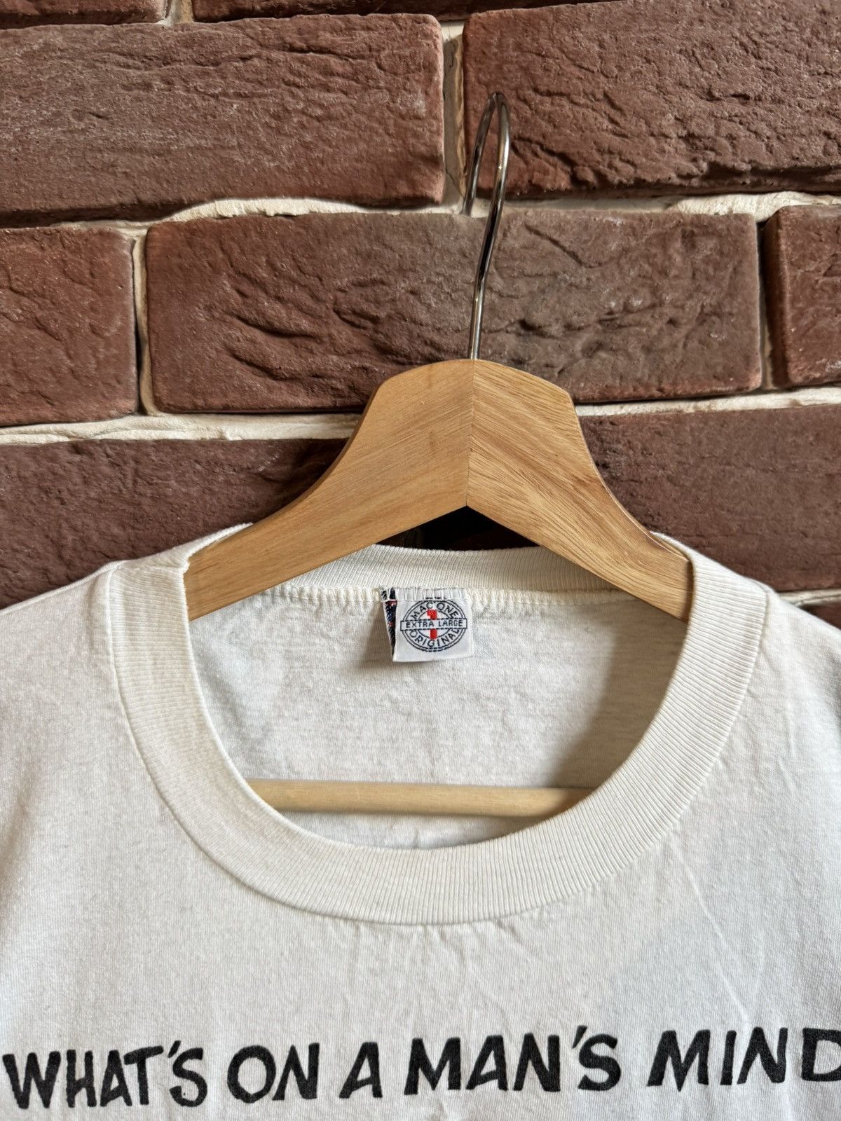 Band Tees × Vintage Vintage 90s Simgund Freud Pop Art Tee Rare Hype L White 90s Size US L / EU 52-54 / 3 - 4 Thumbnail