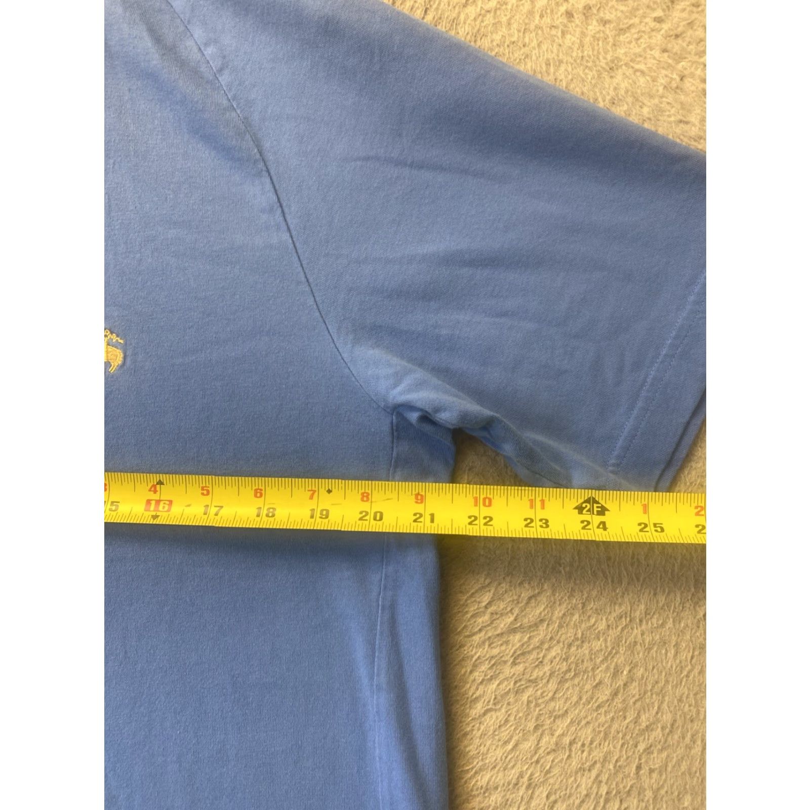Brooks Brothers Brooks Brothers Polo Shirt L Regular Fit Light Blue Short Sleeve 100% Cotton Mens Size US L / EU 52-54 / 3 - 4 Thumbnail