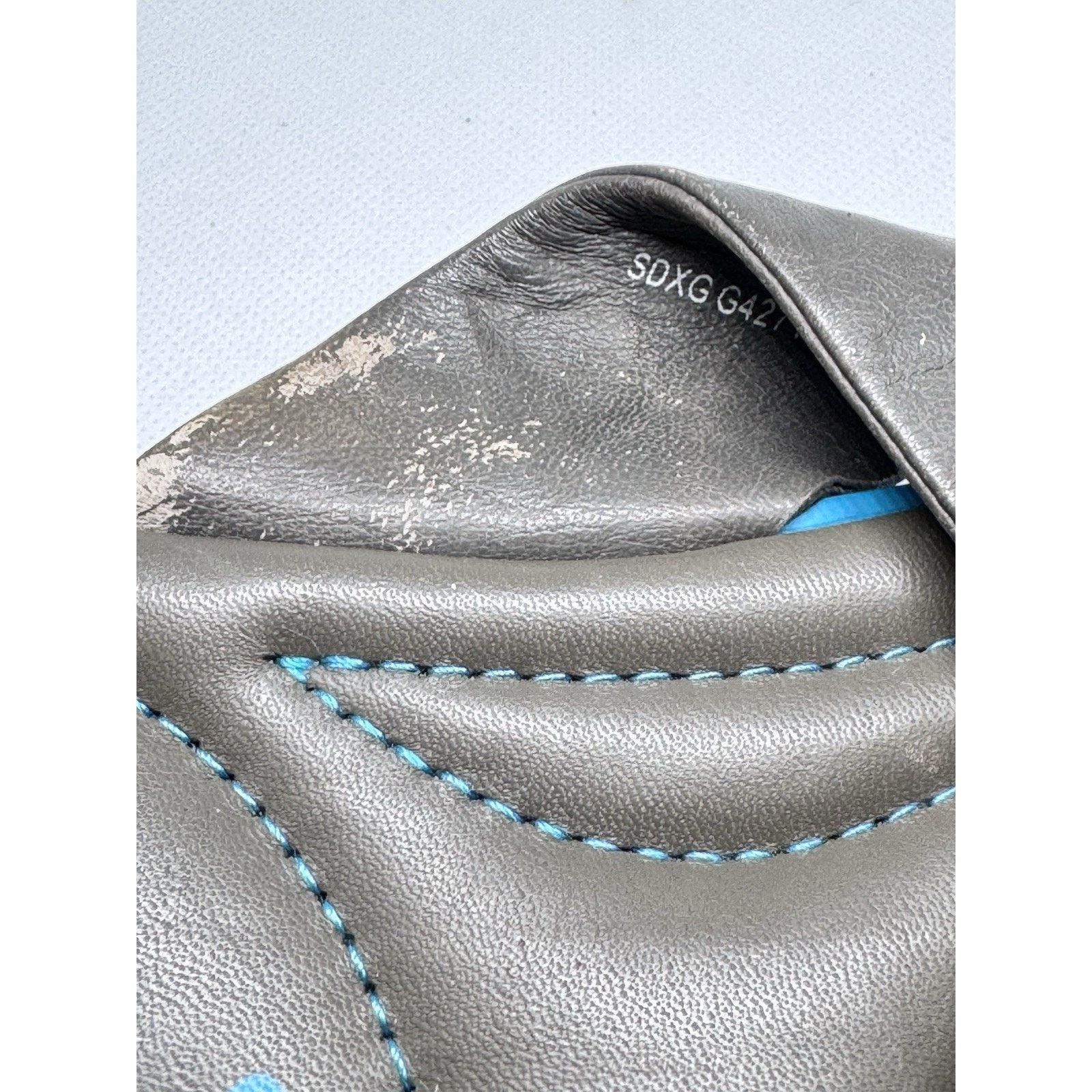Paul Smith PAUL SMITH GREY LEATHER SLIP ON SHOES MEN UK 8 US 7 EU 40 Size US 7 / EU 40 - 5 Thumbnail