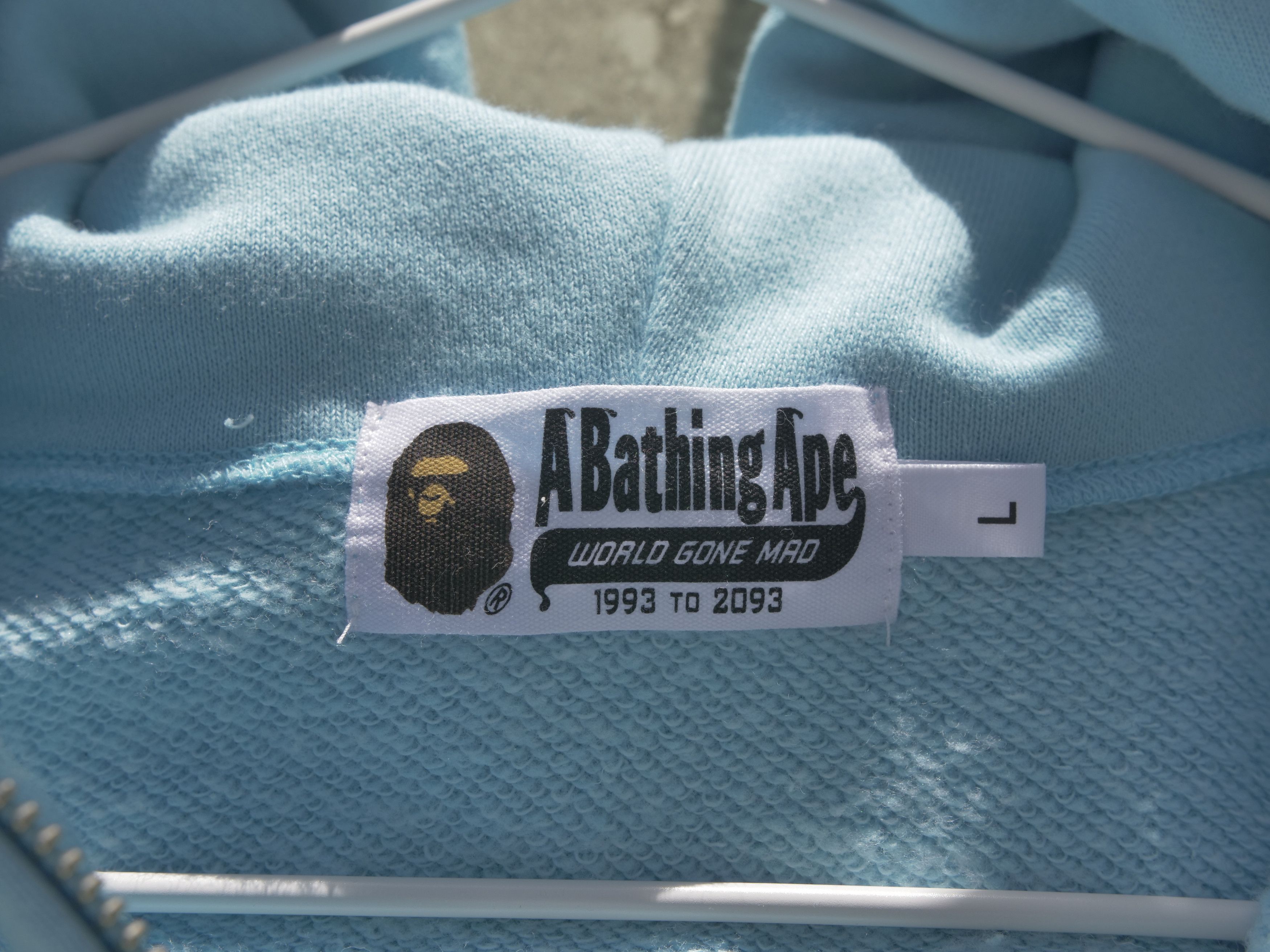 Bape Marble Camo Liquid College Full Zip Hoodie Size US L / EU 52-54 / 3 - 12 Thumbnail