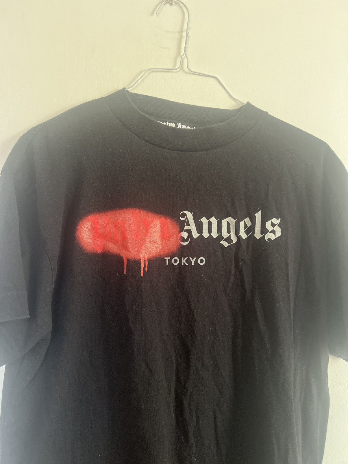 Palm Angels Palm angels Tokyo sprayed Logo TEE Size US L / EU 52-54 / 3 - 4 Thumbnail