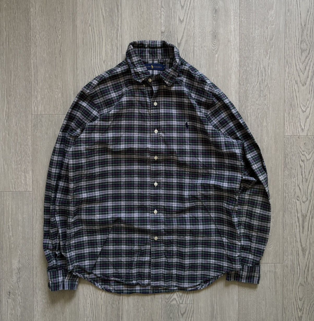 Polo Ralph Lauren × Vintage Polo Ralph Lauren shirt button up PRL Size US M / EU 48-50 / 2 - 1 Thumbnail