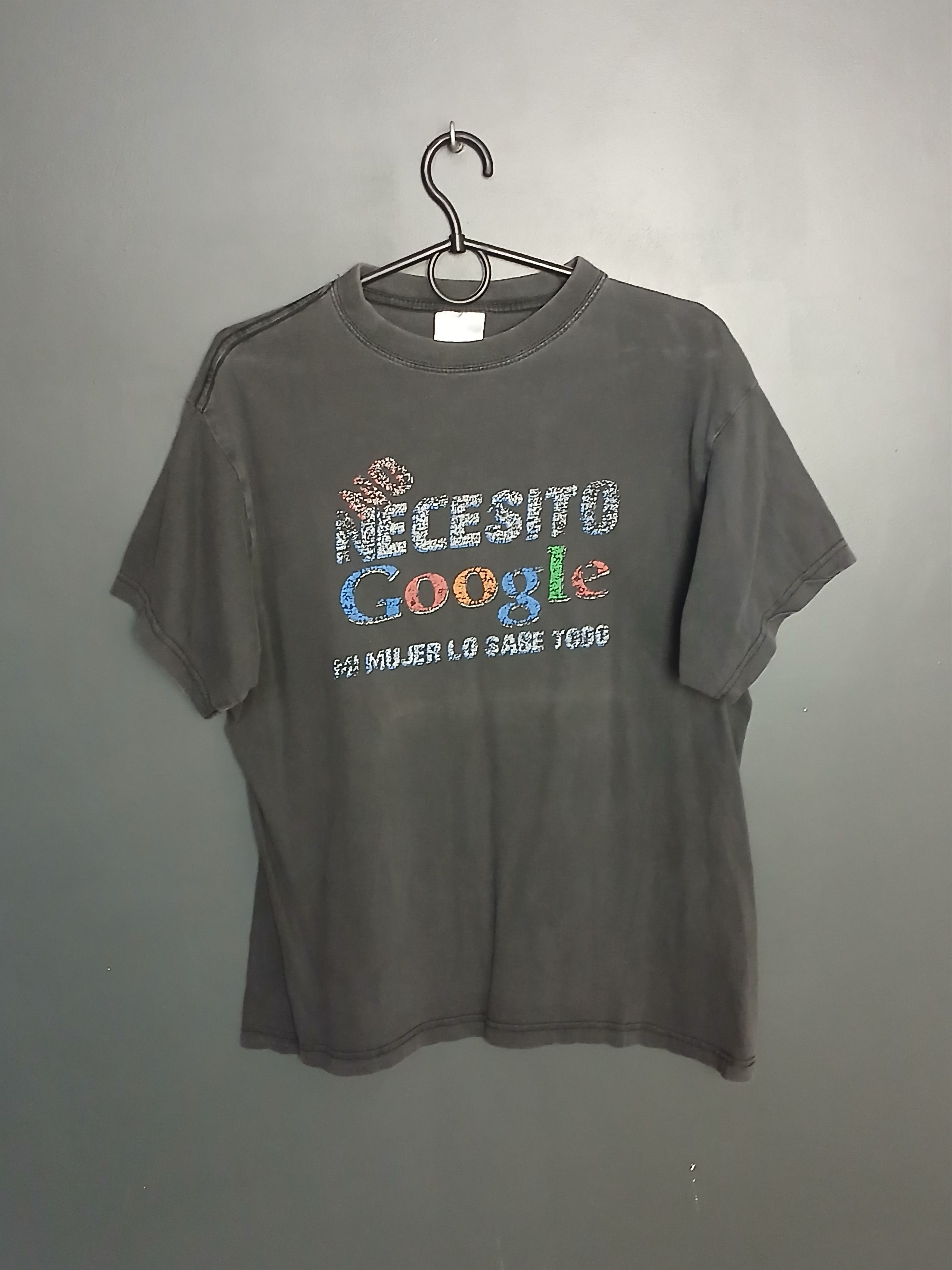 Vintage Vintage Google T-Shirt Size US M / EU 48-50 / 2 - 1 Thumbnail