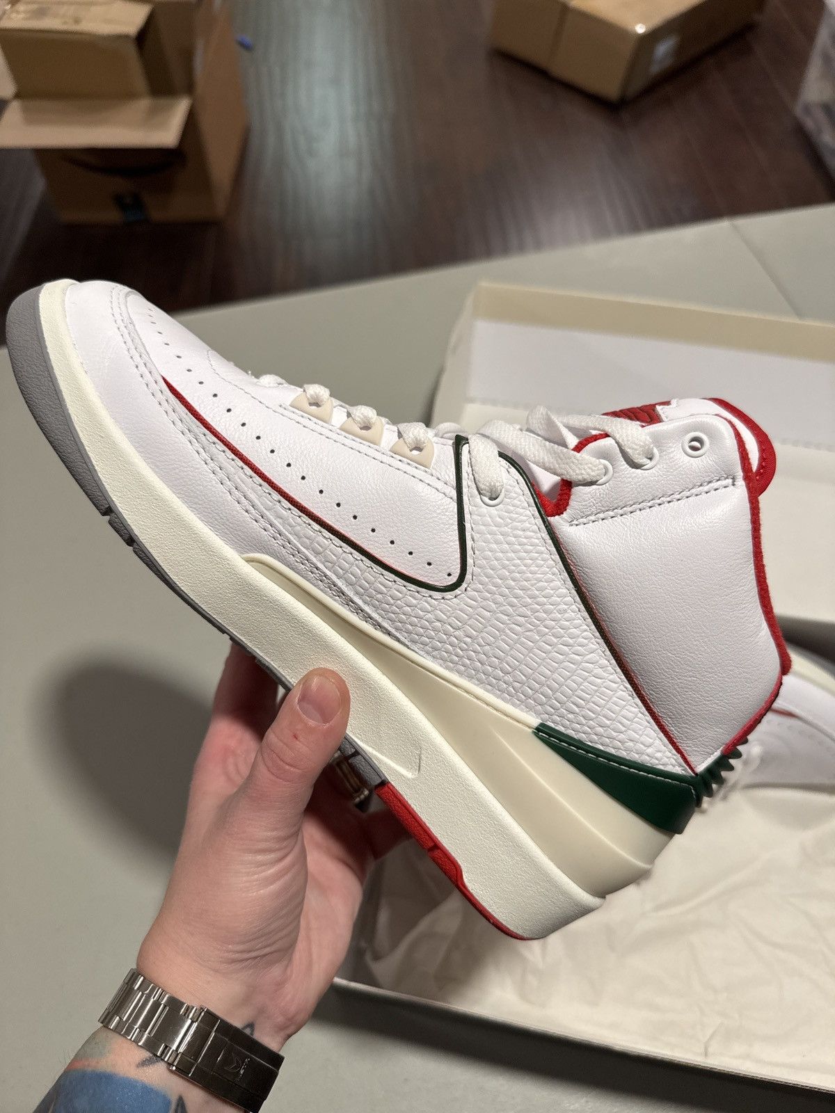 Nike Jordan 2 Origins - Tried on VNDS - Size 8.5m Size US 8.5 / EU 41-42 - 4 Thumbnail
