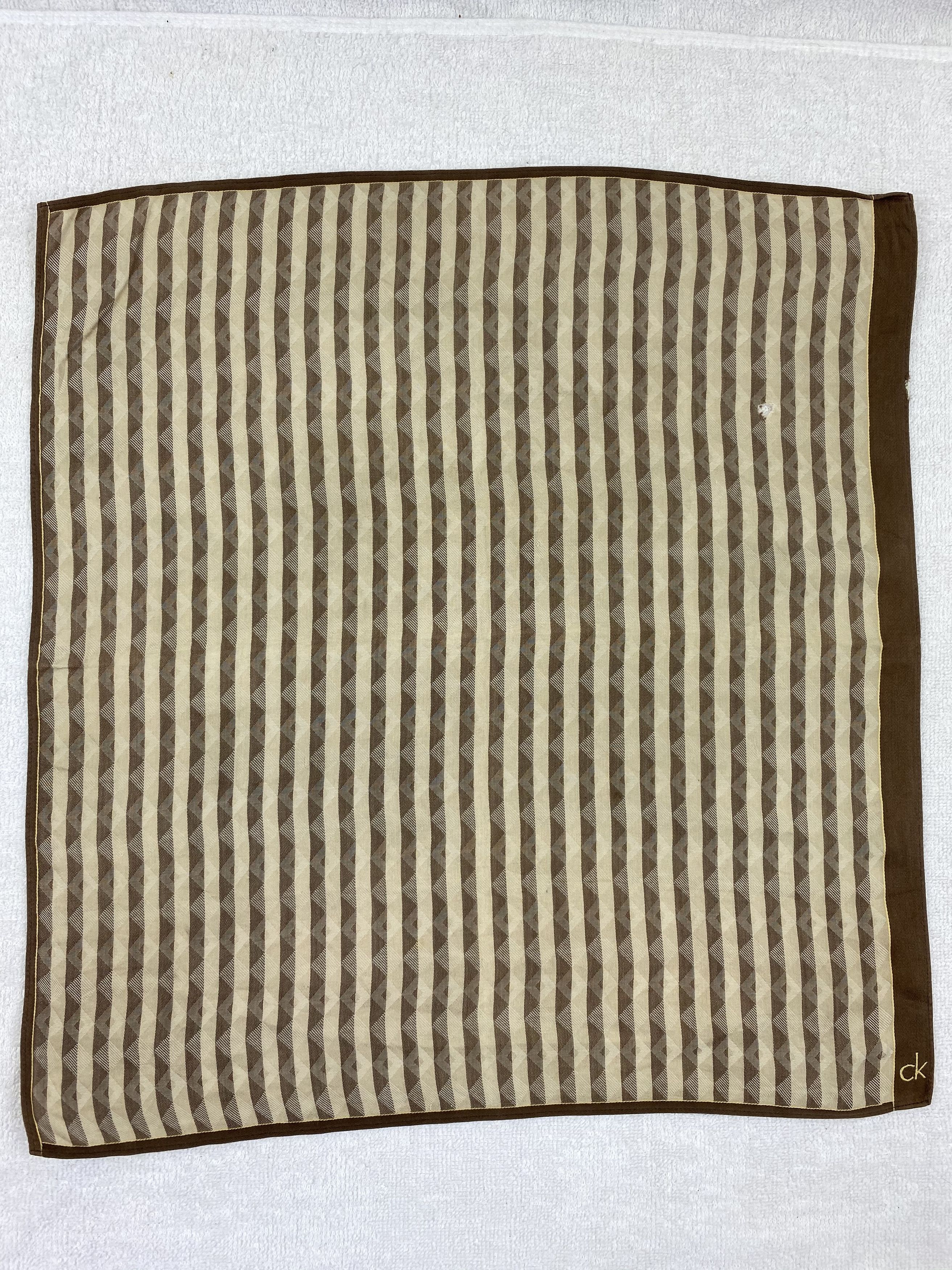 Calvin Klein × Vintage Calvin Klein Handkerchief / Bandana / Neckerchief Size ONE SIZE - 3 Thumbnail