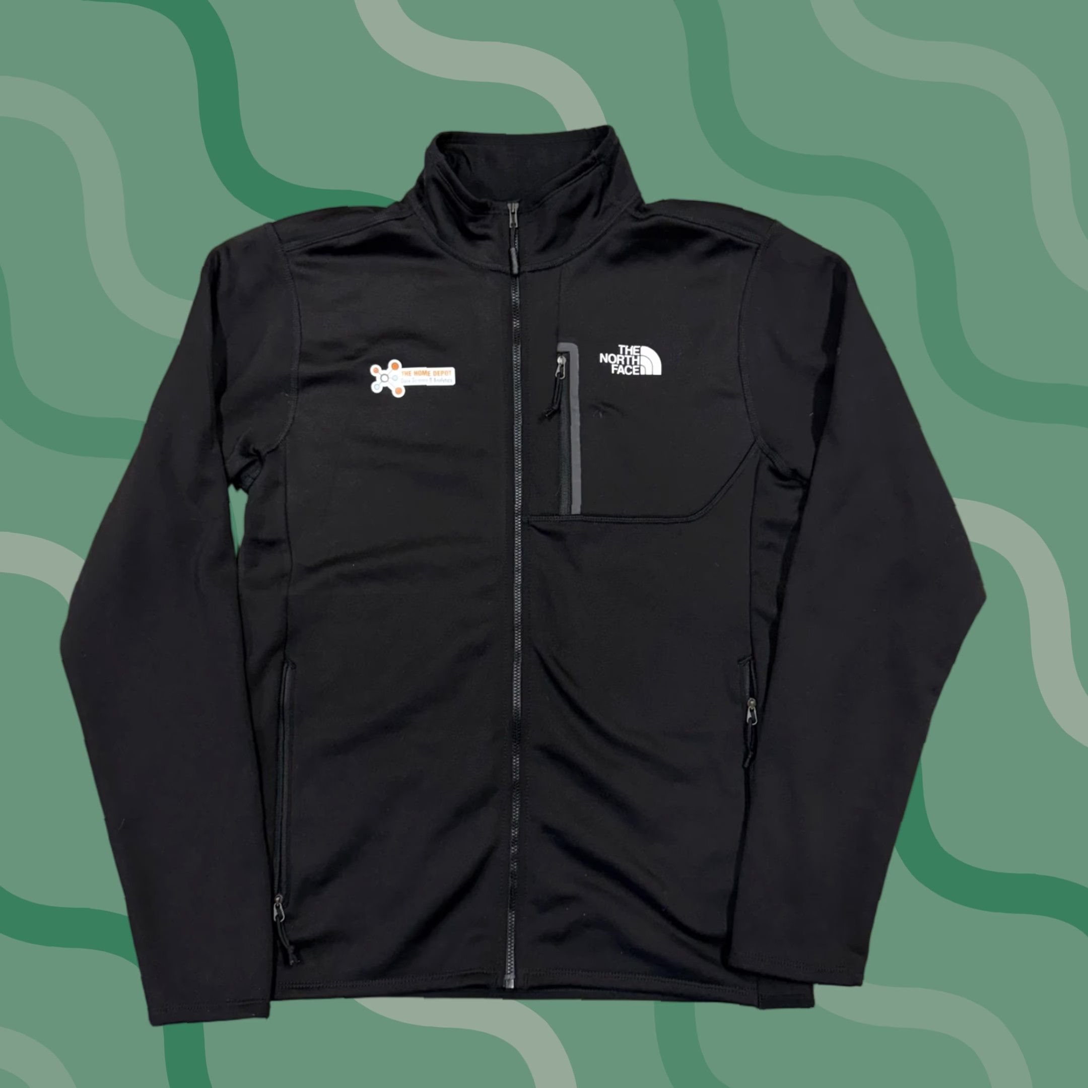 The North Face The North Face Jacket Mens Small Black Windbreaker Full Zip Size US S / EU 44-46 / 1 - 1 Thumbnail
