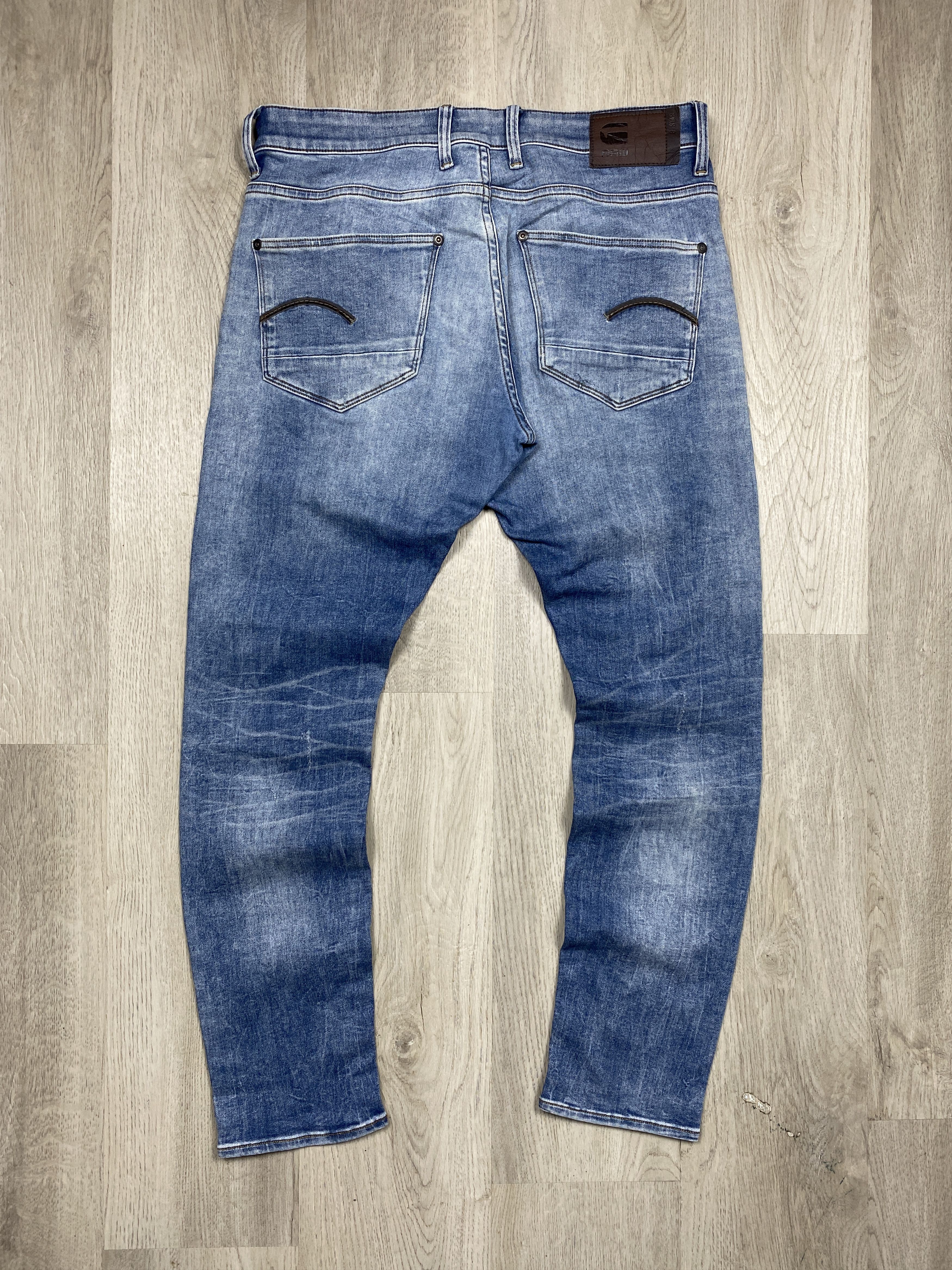 G-Star G Star Raw Mens Revend Skinny Denim Pants Jeans Size US 33 - 6 Thumbnail