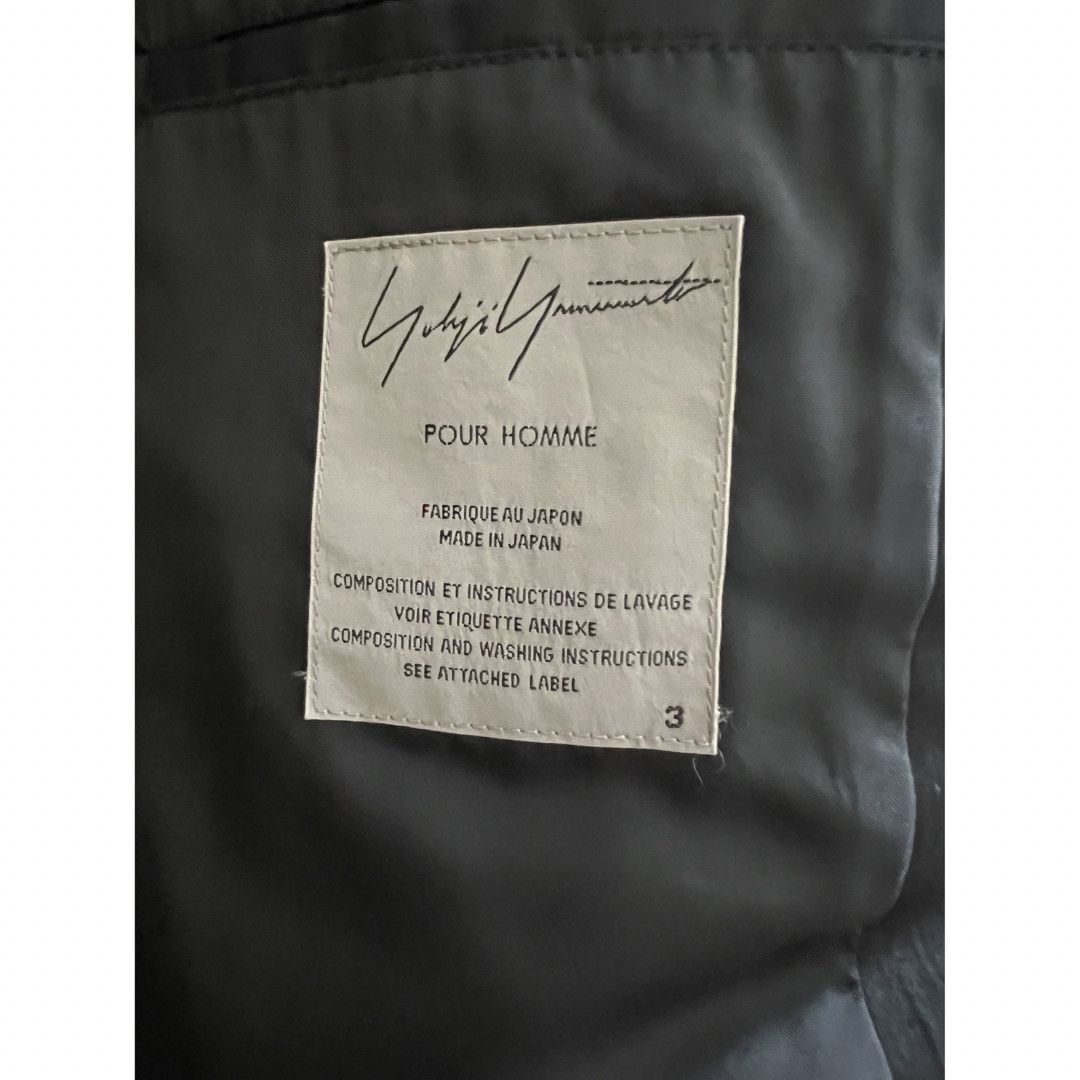 Yohji Yamamoto Pour Homme 09ss vintage black jacket | Grailed