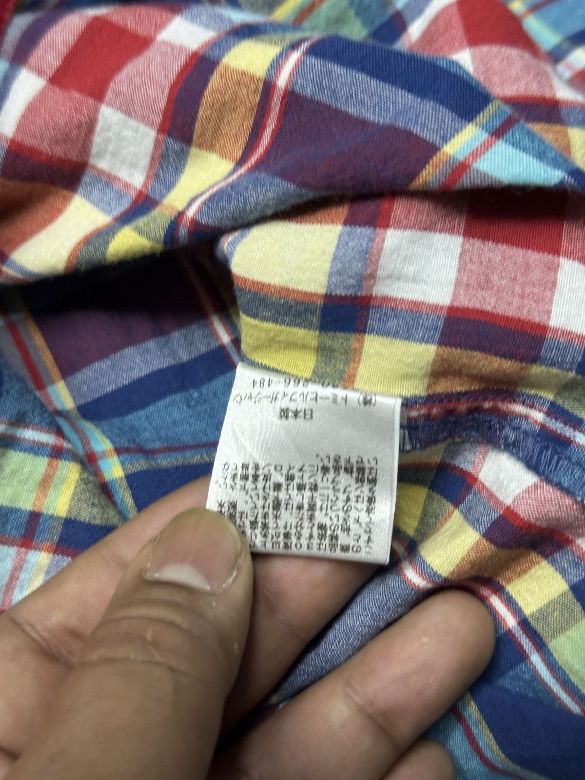 Tommy Hilfiger × Vintage Vintage Tommy multicolour shirt Size US S / EU 44-46 / 1 - 6 Thumbnail
