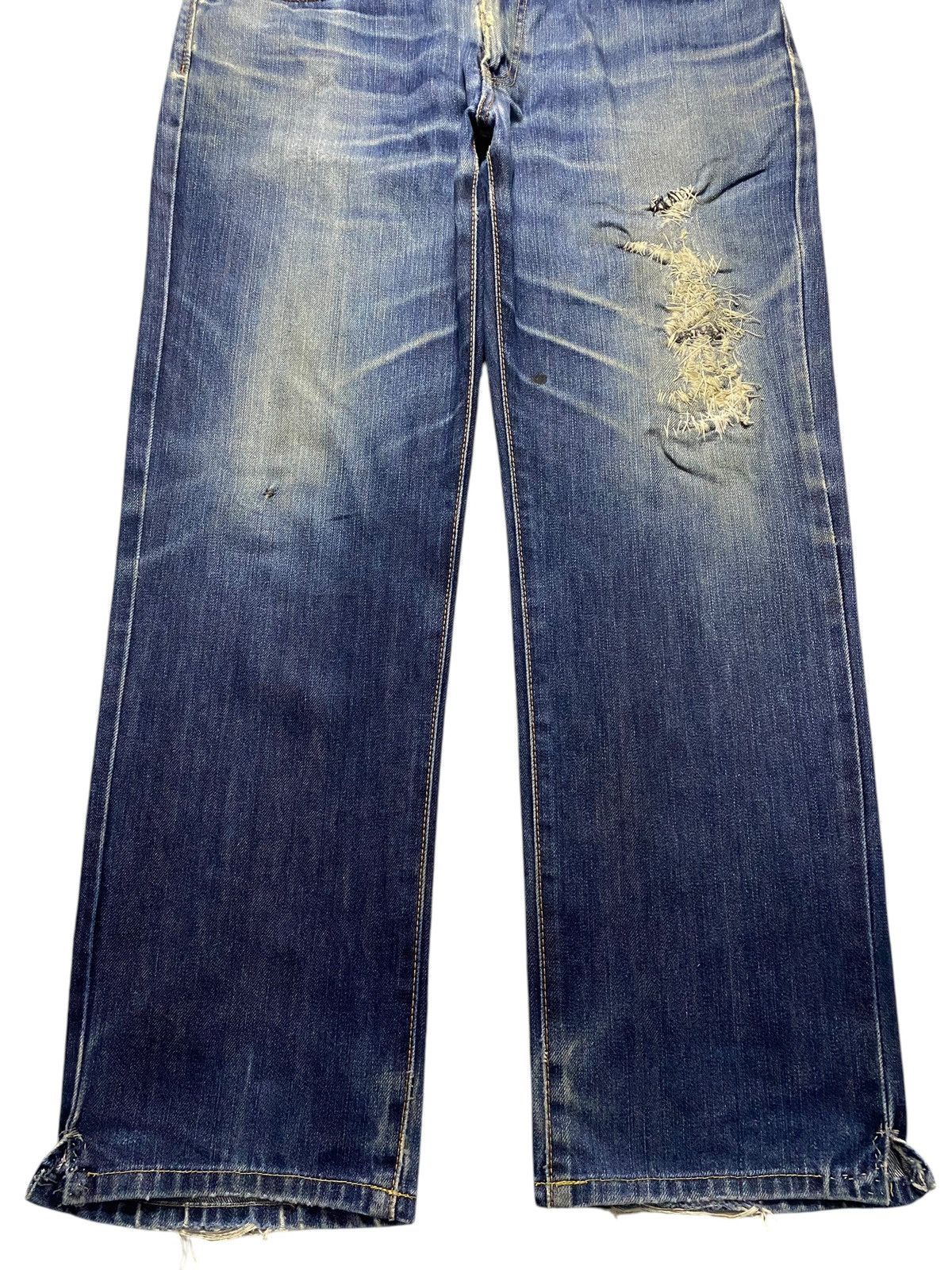 Edwin Japan Edwin International Basic Blue Wash Loose Jeans Size US 35 - 5 Thumbnail