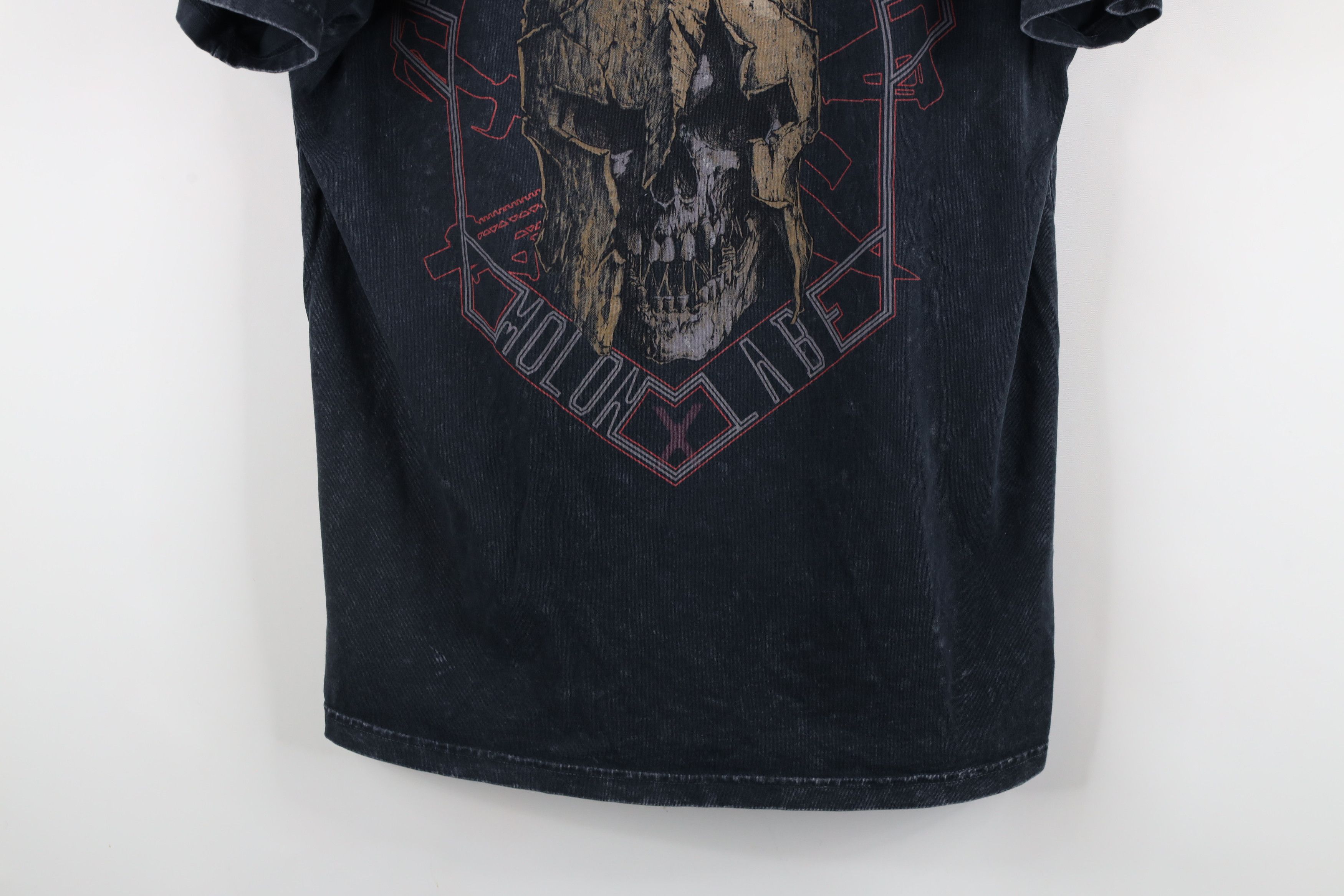 Affliction × Vintage Vintage Affliction MMA Molon Labe Spartans Skull T-Shirt USA Size US L / EU 52-54 / 3 - 3 Thumbnail