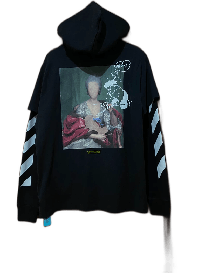 Off-White offwhite marianne queen hoodie Size US S / EU 44-46 / 1 - 1 Thumbnail