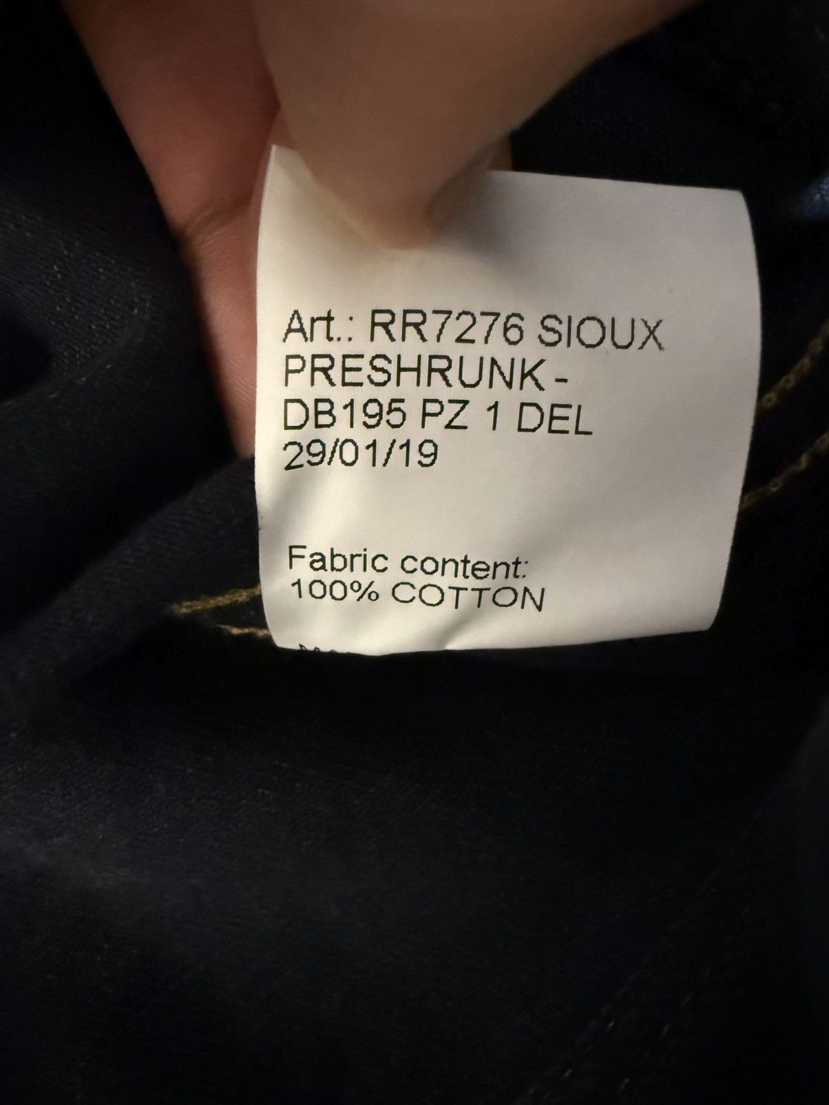 R13 R13 OVERSIZED CROPPED TRUCKER Size S / US 4 / IT 40 - 8 Thumbnail