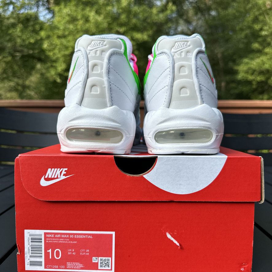 Nike Nike Air Max 95 Custom Watermelon - Pink/Green/White Size 10 Size US 10 / EU 43 - 11 Thumbnail