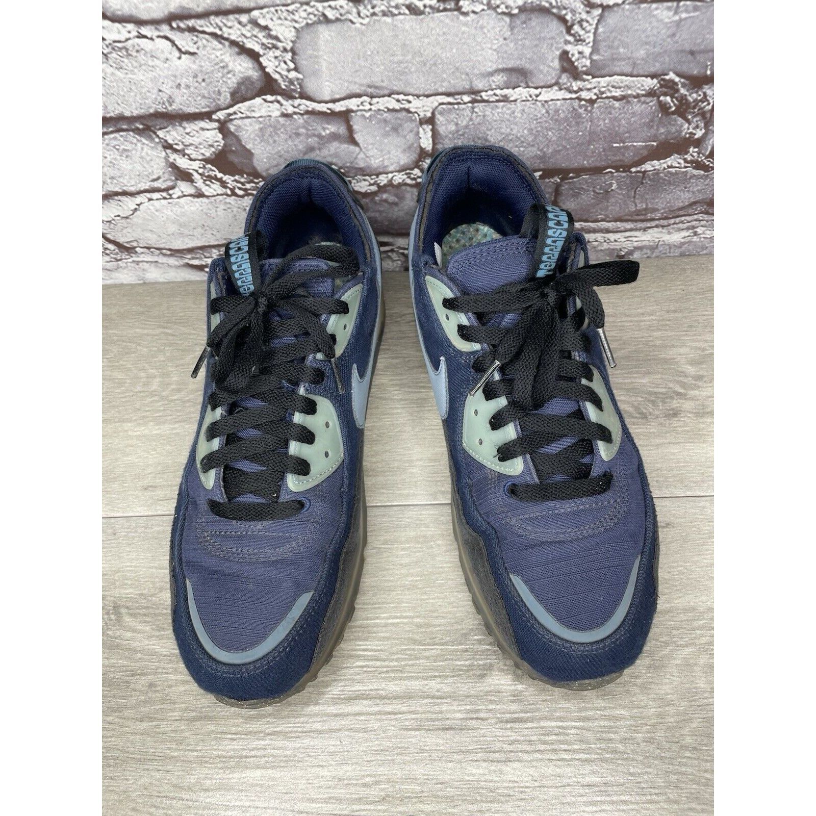 Nike Nike Air Terrascape 90 Midnight Navy Aqua Athletic Shoes Sne Size US 12 / EU 45 - 2 Thumbnail