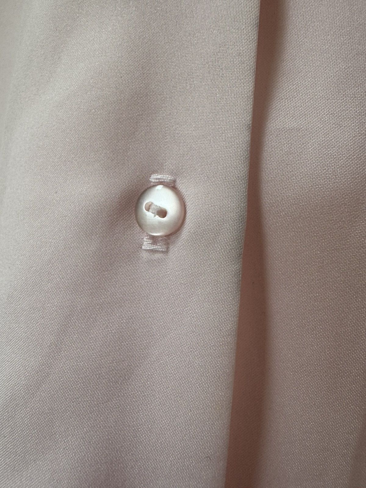 Vintage Classic Fashions women’s M vintage pastel baby pink button Size M / US 6-8 / IT 42-44 - 3 Thumbnail