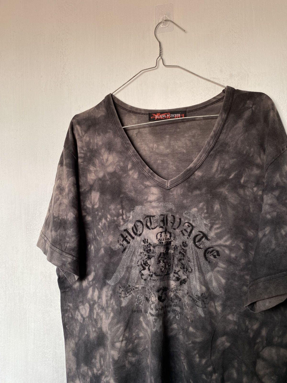 If Six Was Nine Slash Number Acid Wash Tshirt Size US L / EU 52-54 / 3 - 3 Thumbnail