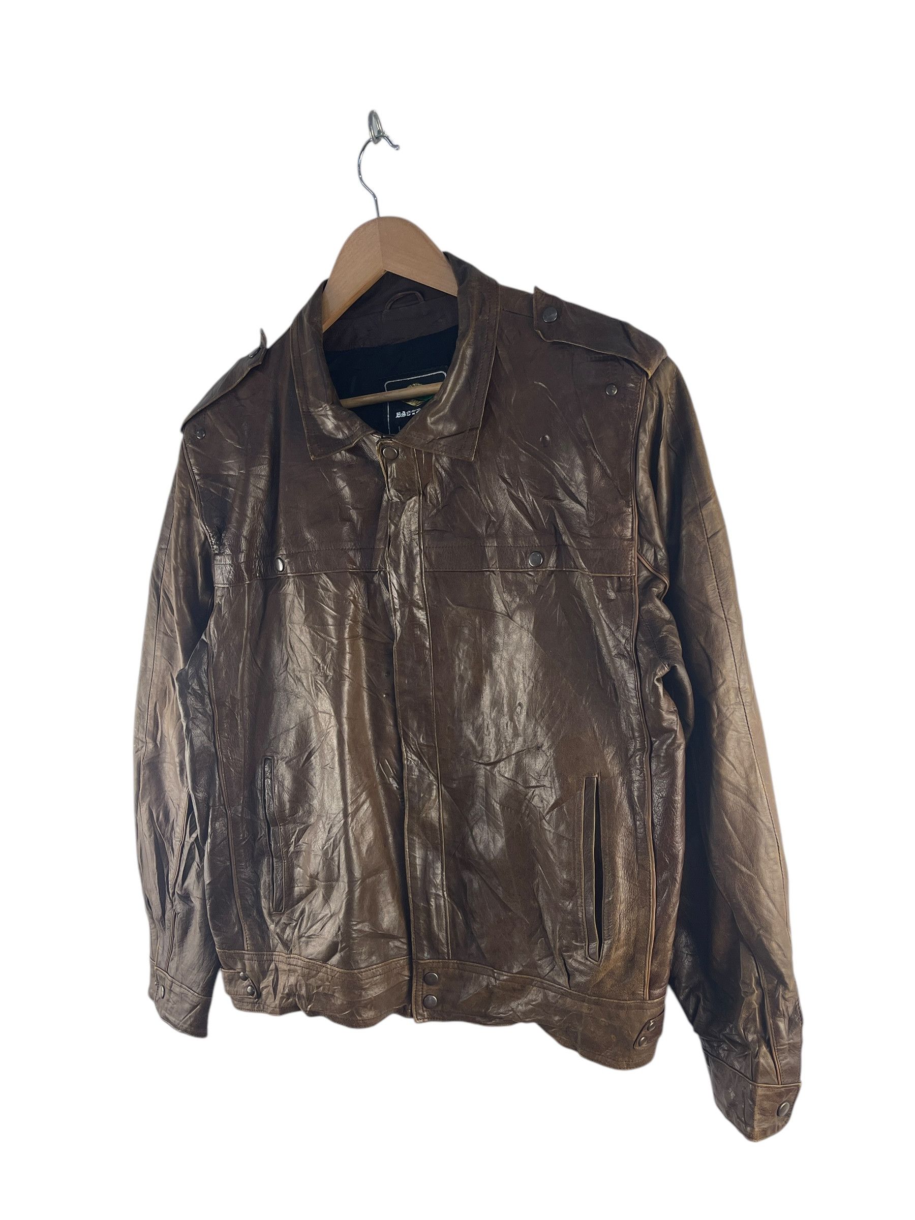 Vintage Vintage Eastrain Leather Suede St Teresa Spain Jacket Size US M / EU 48-50 / 2 - 5 Thumbnail