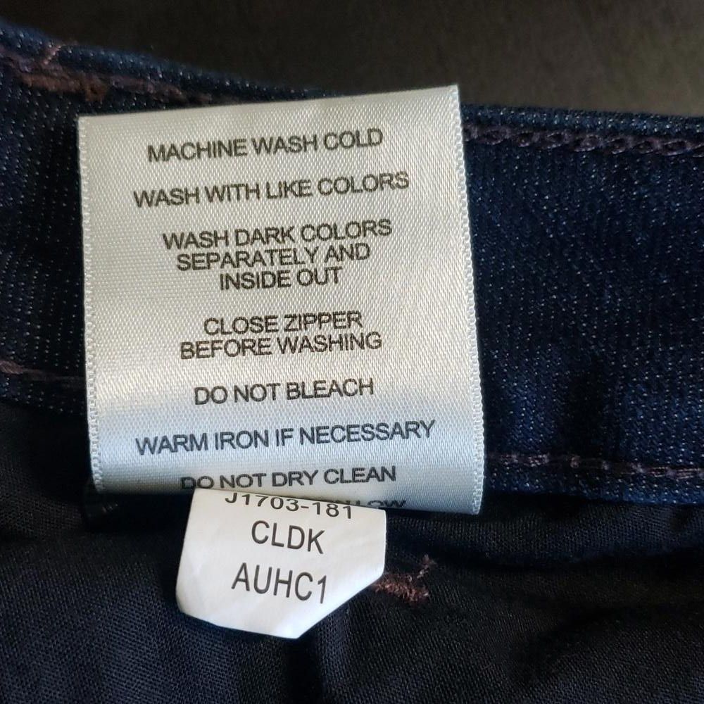 Designer CT717a Jag Ladies Low Rise Boot Cut Jeans 14 Size 36" / US 14 / IT 50 - 7 Thumbnail