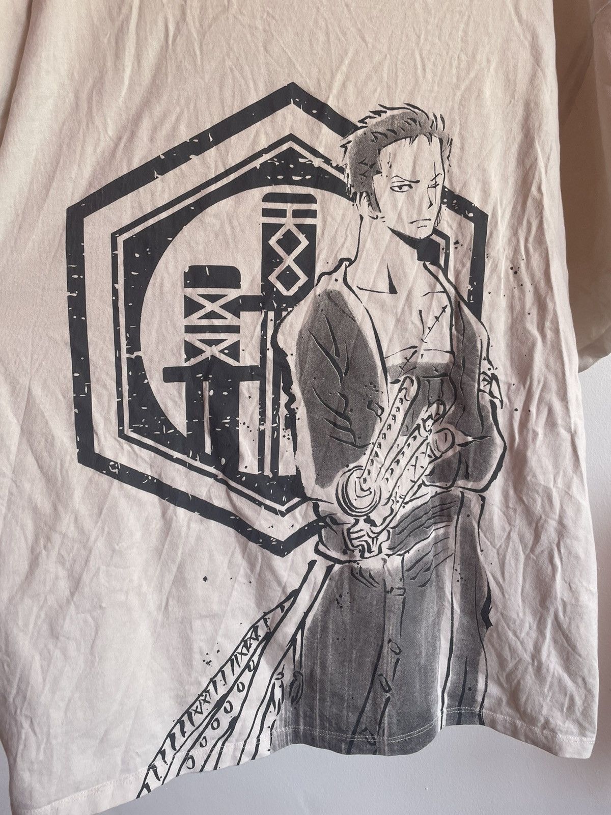 Japanese Brand × One Piece × Vintage Vintage One Piece Big Graphic Tee Shirt Size US XL / EU 56 / 4 - 3 Thumbnail