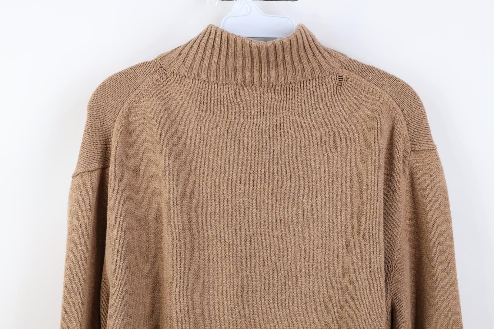 Polo Ralph Lauren Vintage Ralph Lauren Cotton Ribbed Knit 1/4 Zip Sweater Size US L / EU 52-54 / 3 - 12 Thumbnail